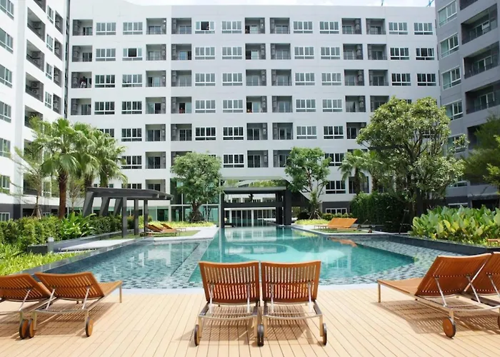 Modern Pool View, King Bed, Bts Punnawithi *